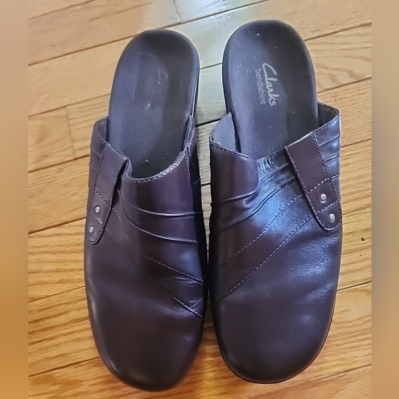 Mules Capri en cuir en marron - A Emery